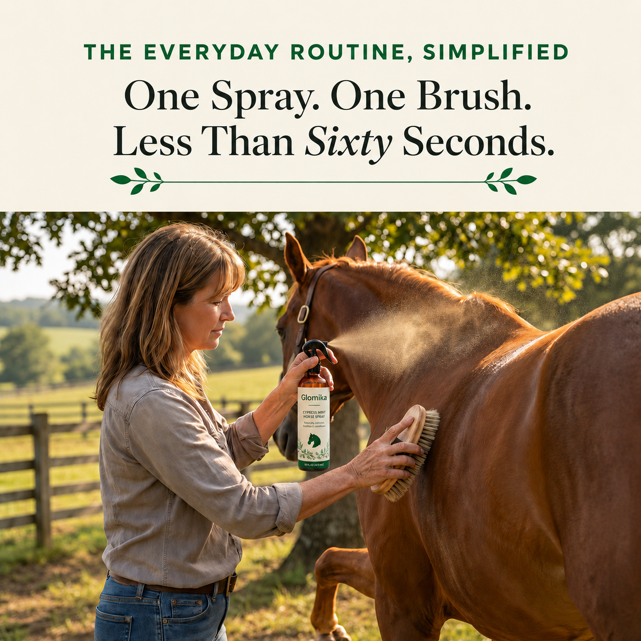 Glomika™ - Horse & Pony Bug Repellent Spray