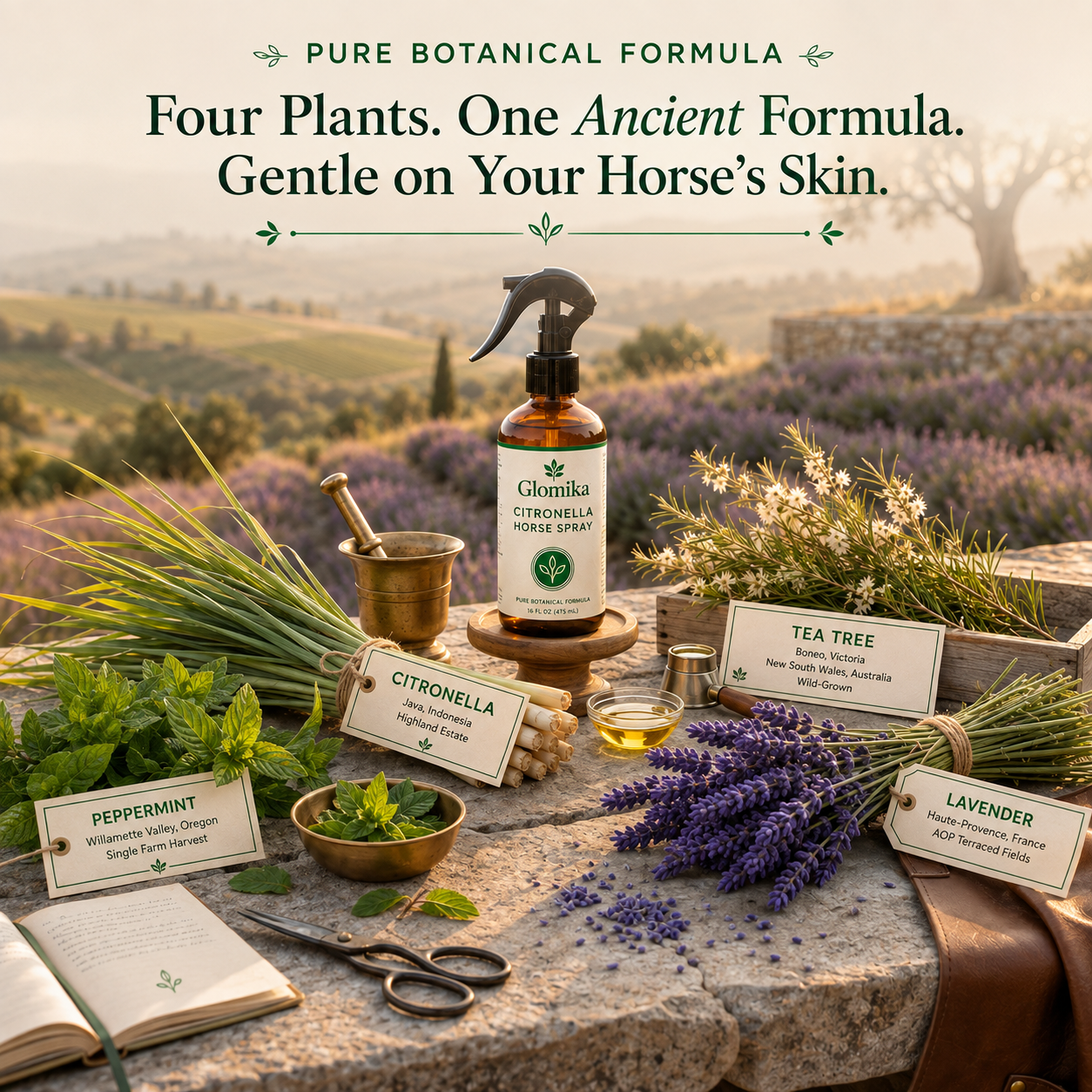 Glomika™ - Horse & Pony Bug Repellent Spray